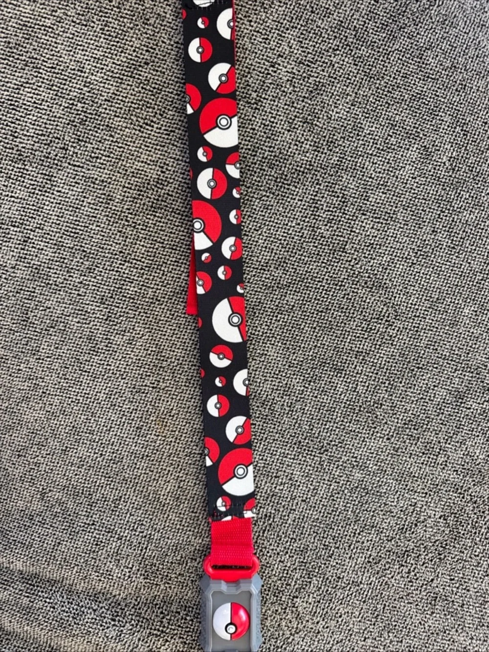 Pokemon Clip N Go Red Black Pokeball Belt 2016 TOMY Toys Adjustable Tomy